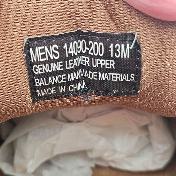 Florsheim Comfortech Brown Leather Lace Up Comfort Walking Shoes Mens Sz 13 NEW - Picture 8 of 8